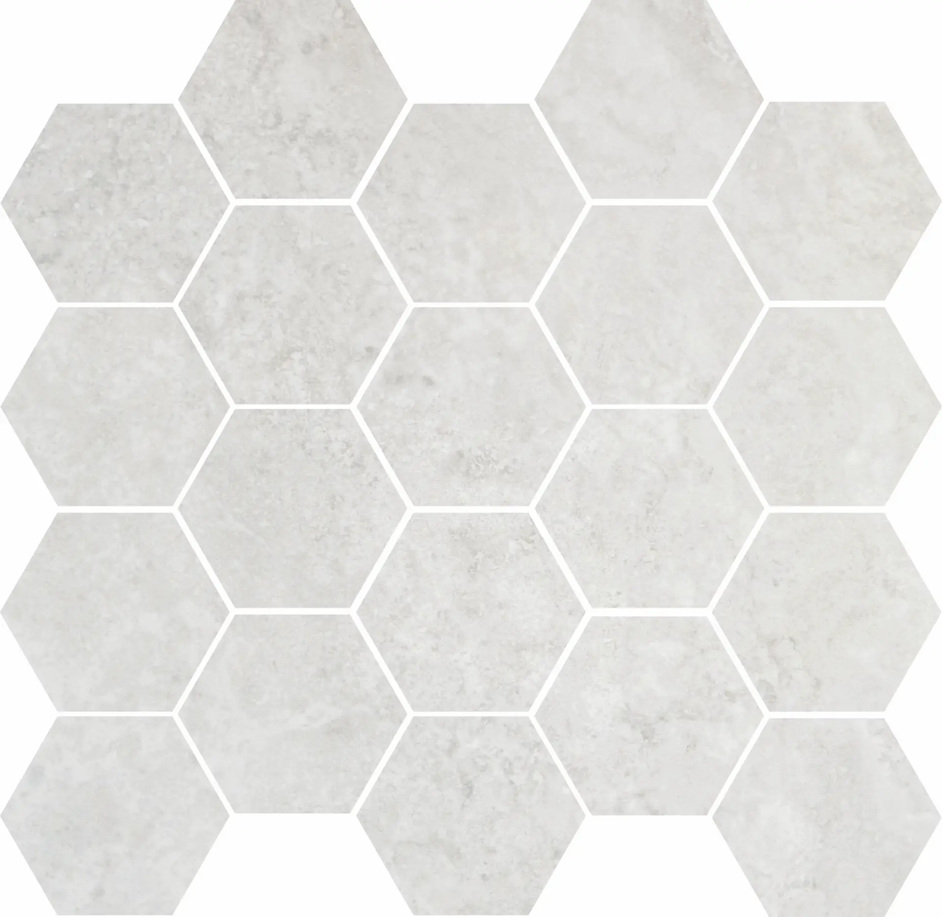 Lustra Pearl Hex Mosaic .51 SF/PC Matte