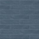 3x12 Contour Blue Subway Glossy