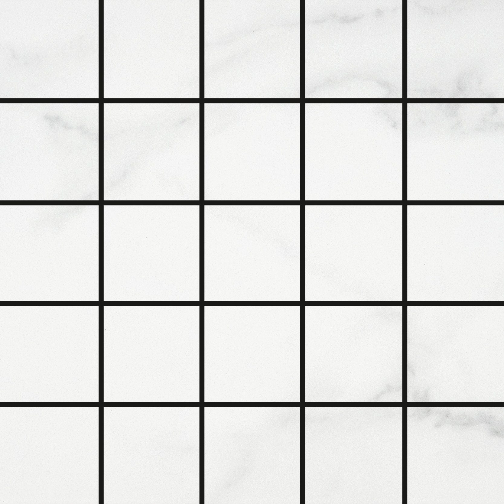 12x12 Eterna White Mosaic Matte