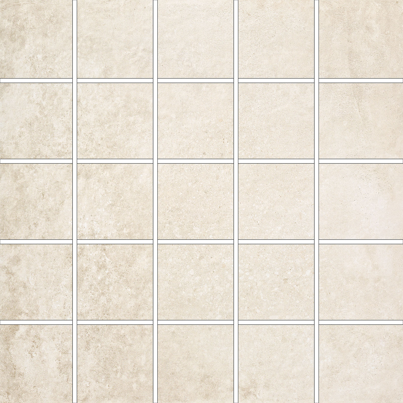 12x12 Granule Beige Mosaic Matte