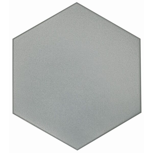 8x9 Hive Solid Graphite Hexagon Matte