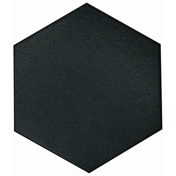 8x9 Hive Solid Obsidian Hexagon Matte