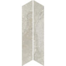 4x21 Majesta Bianco Reale Chevron Matte