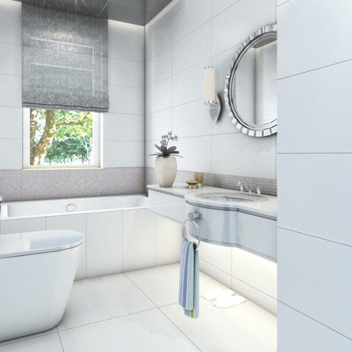 24x24 Nivea Blanco Matte