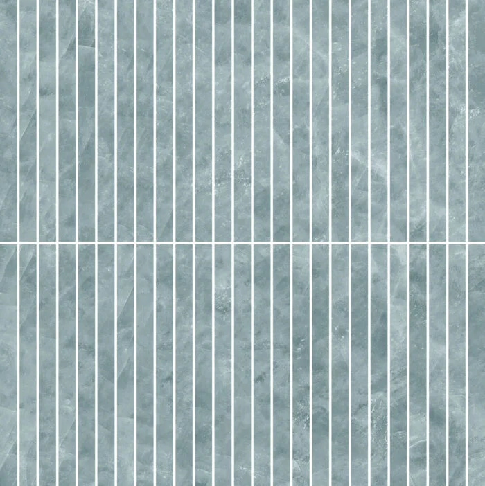 12x12 Costella Blu Sticks Polished