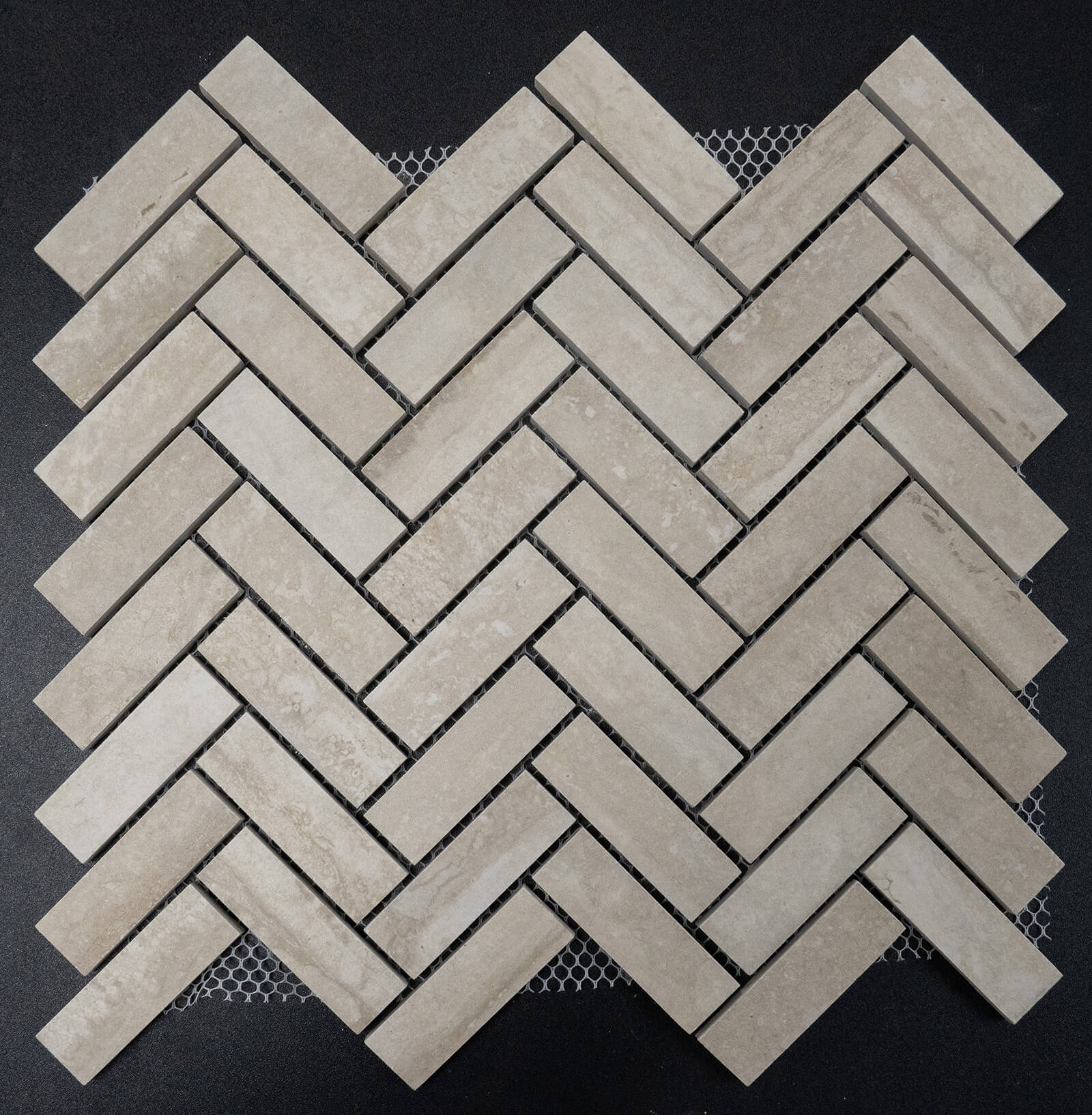 1x3 Sierra Dune Herringbone Matte