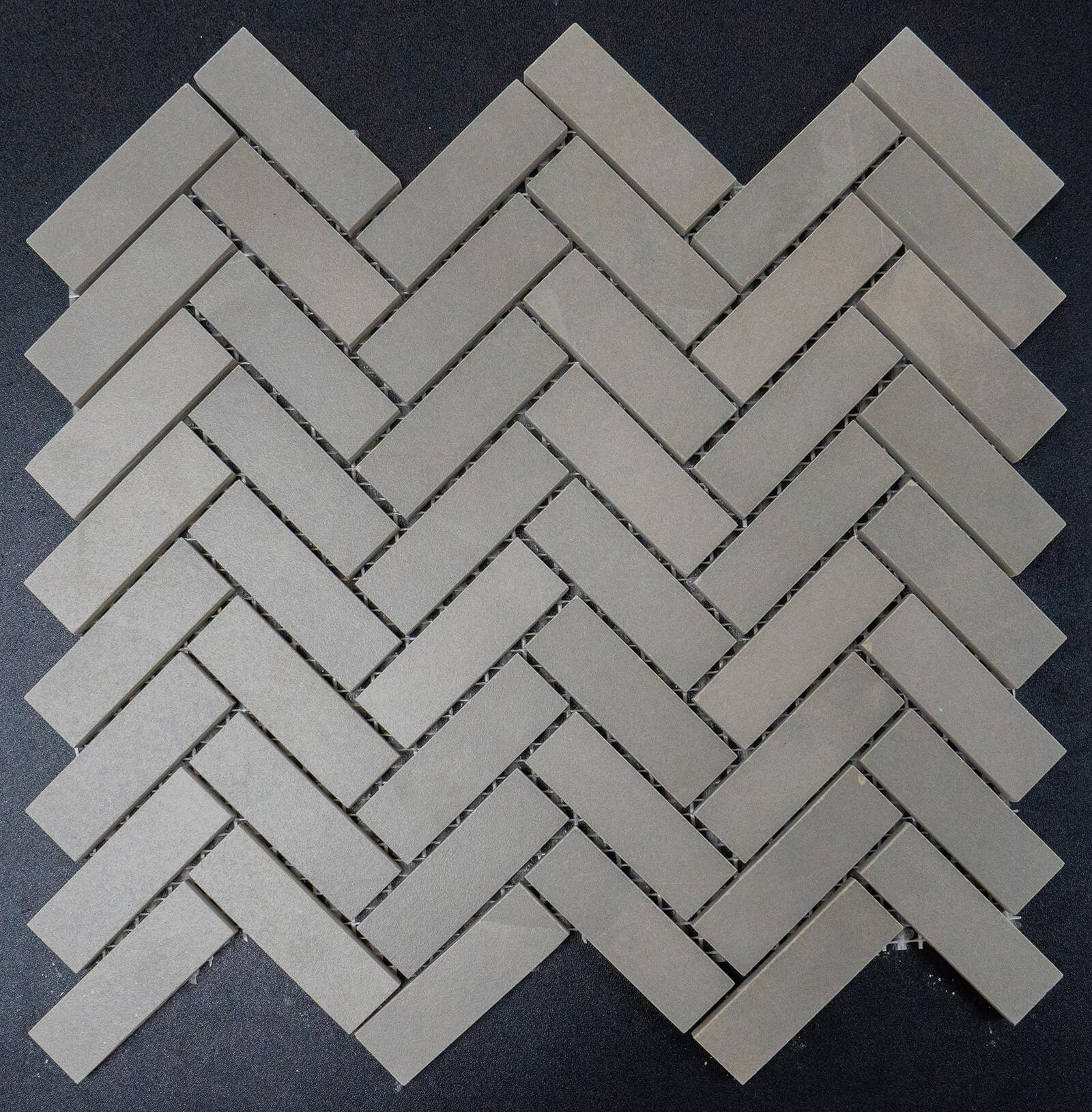 1x3 Celestra Halo Herringbone Matte